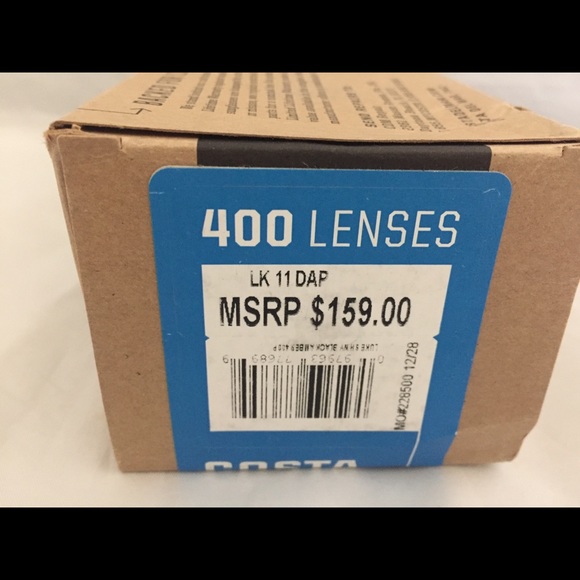 New Costa Del Mar Luke 400P Polarized Sunglasses - Picture 5 of 5